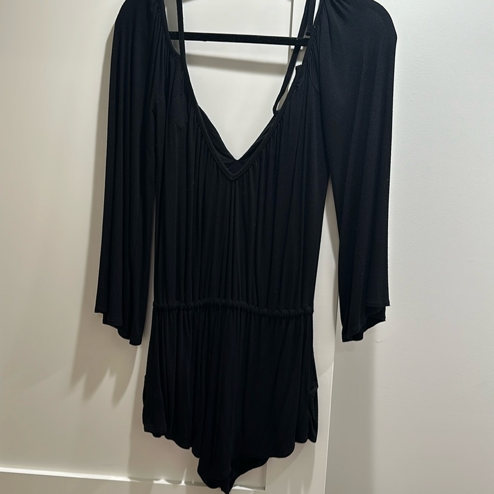 Long sleeve romper